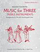 Music for Three Treble Instruments, Holiday Favorites #2 cover